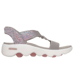 Skechers Slip-ins: GO WALK Massage Fit Sandal - Confetti Sky - Women