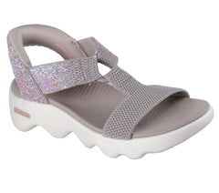 Skechers Slip-ins: GO WALK Massage Fit Sandal - Confetti Sky - Women