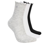 Skechers 3 Pack Women's Ankle Lettuce Socks - Women|Clothing