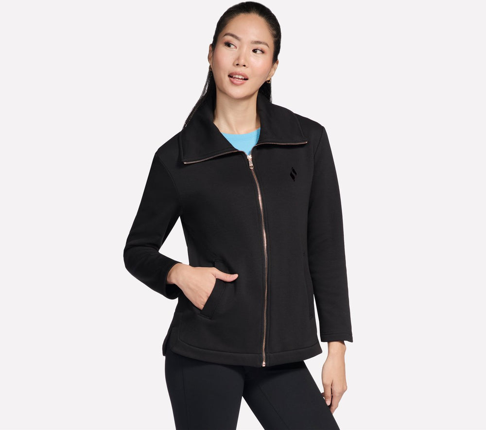 Skechers GO SNUGGLE Tunic Full Zip Jacket - Women