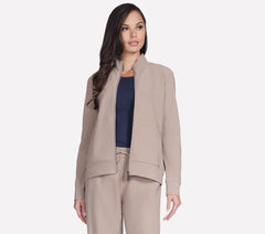 Skechers GO Luxe Rib Everyday Full Zip Jacket - Women
