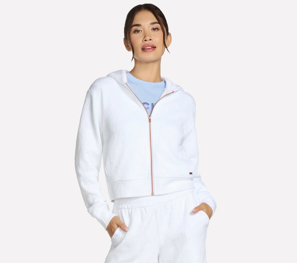 Skechers GO WALK Everywhere Diamond Full Zip Jacket - Women