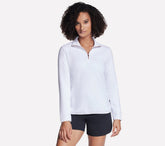 Skechers Soft Knit Ottoman 1/4 Zip - Women