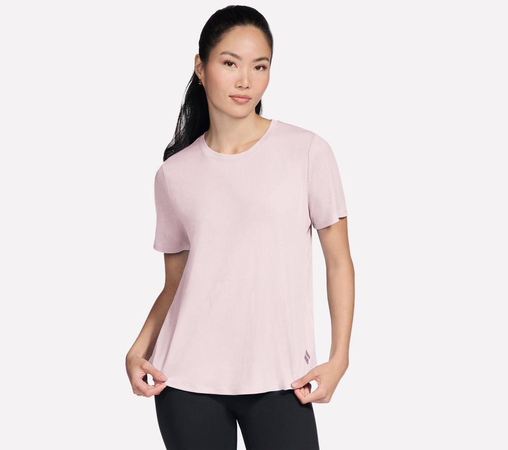 Skechers GO WALK Luxe Rib Tee - Women
