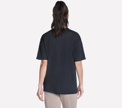 Skechers Script Diamond Studded Short Sleeve Tee - Women