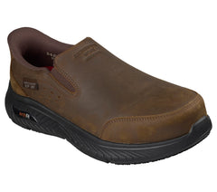 Skechers Slip-ins Work Slip-Resistant: Arch Fit Crosser - Men