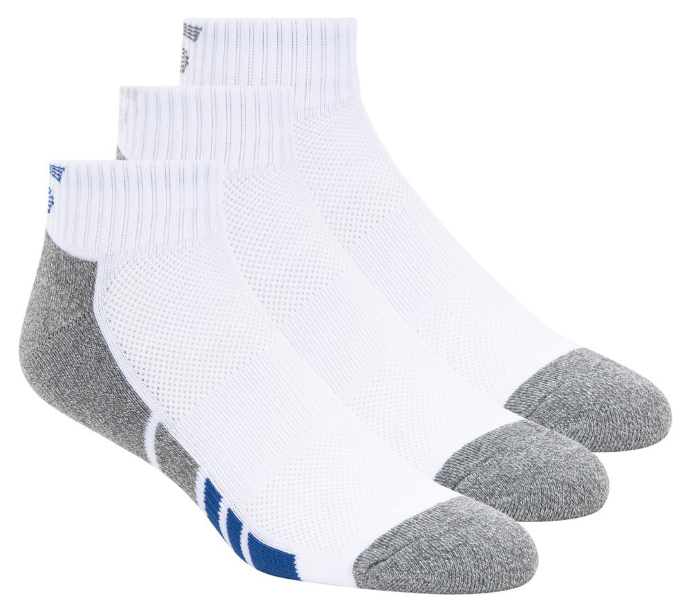 Skechers 3 Pack Men's Half Terry Quarter Crew Socks - Men|Clothing