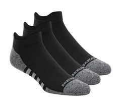 Skechers Lowcut Heel Tab Work Socks - 3 Pack - Men|Clothing