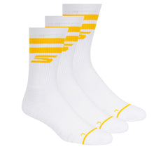 Skechers 3 Pack Performance Pickleball Crew Socks - Men|Clothing