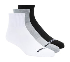Skechers 3 Pack Quarter Crew Sport Socks - Men|Clothing