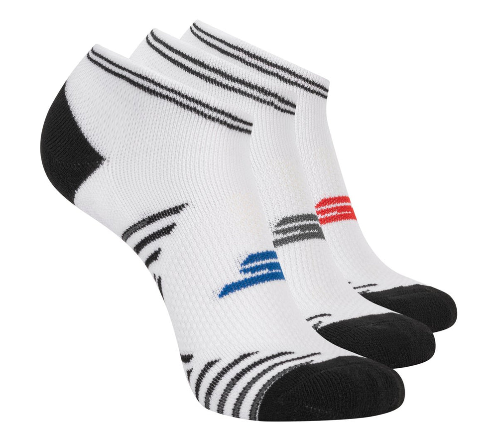 Skechers 3 Pack Men's Performance Low Cut Running Socks - Men|Clothing