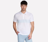 Skechers GO DRI Charge Palm Stripe Polo - Men