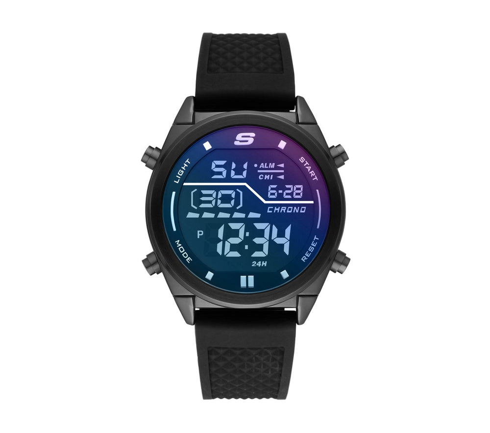 Skechers Accessories Blue Face Digital Watch - Men|Clothing