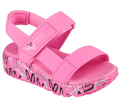 Skechers JGoldcrown: UNO Lite Sandal - Sunny Love - Kids