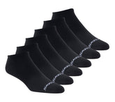 Skechers 6 Pack Men's Cotton No Show Socks - Clothing