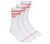 Skechers 3 Pack Performance Pickleball Crew Socks - Clothing