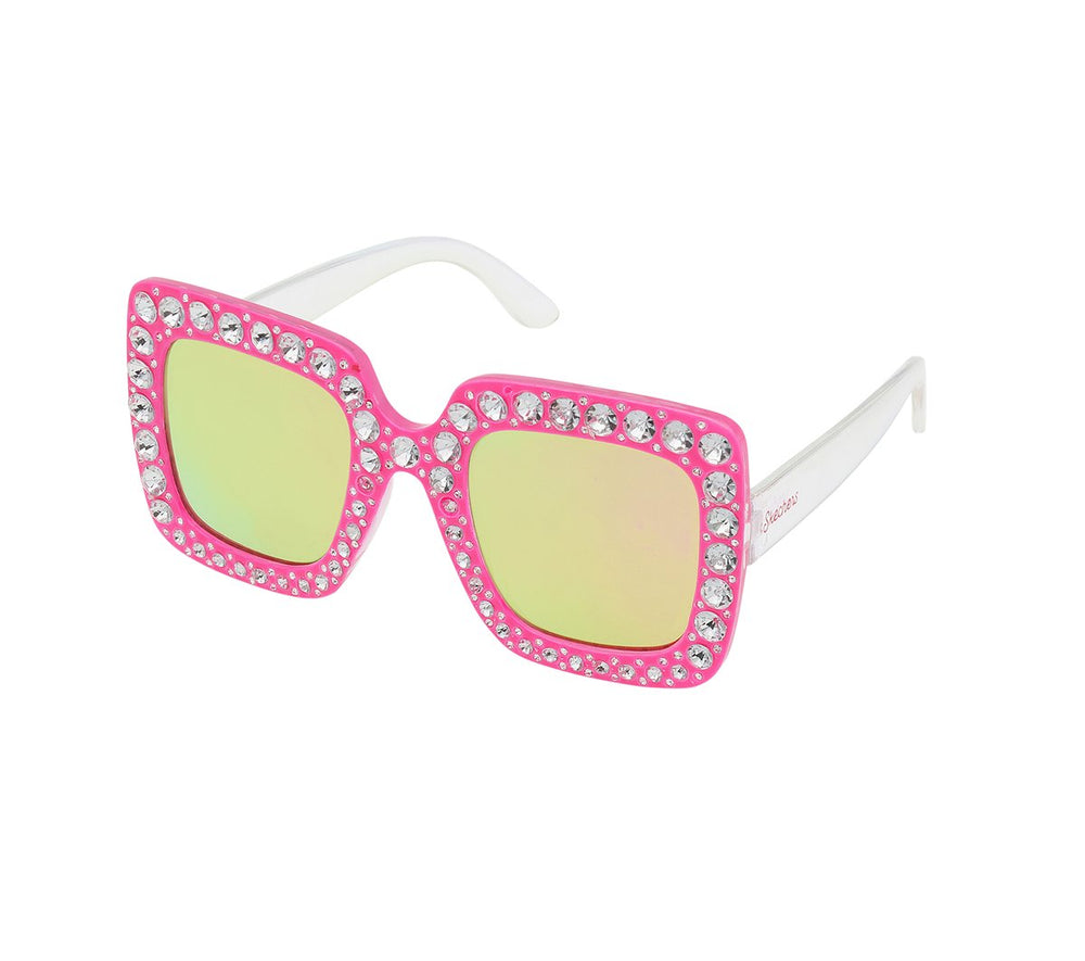 Skechers Square Rhinestone Sunglasses - Clothing