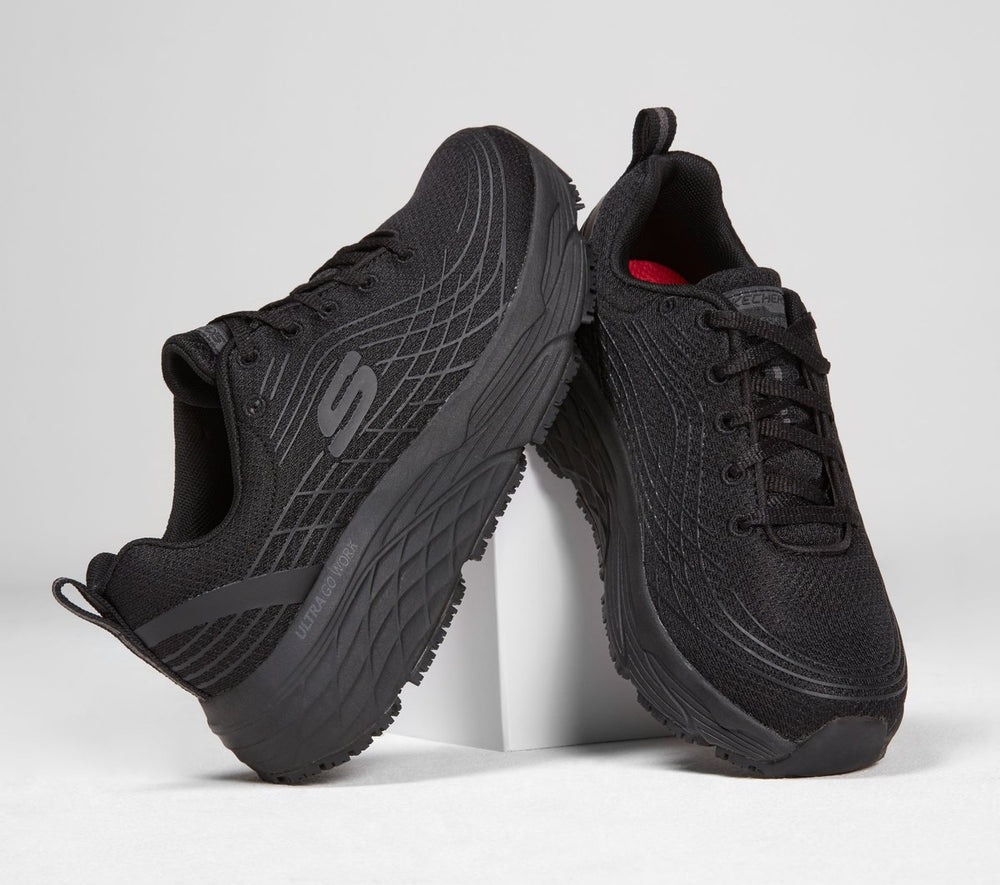 Skechers Work Slip-Resistant Relaxed Fit: Max Cushioning Elite - Women