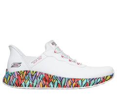 Skechers Slip-ins JGoldcrown: BOBS Sport Squad Chaos - Colorstride Motion - Women|New Arrivals