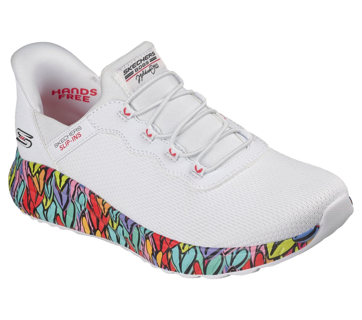 Skechers Slip-ins JGoldcrown: BOBS Sport Squad Chaos - Colorstride Motion - Women|New Arrivals