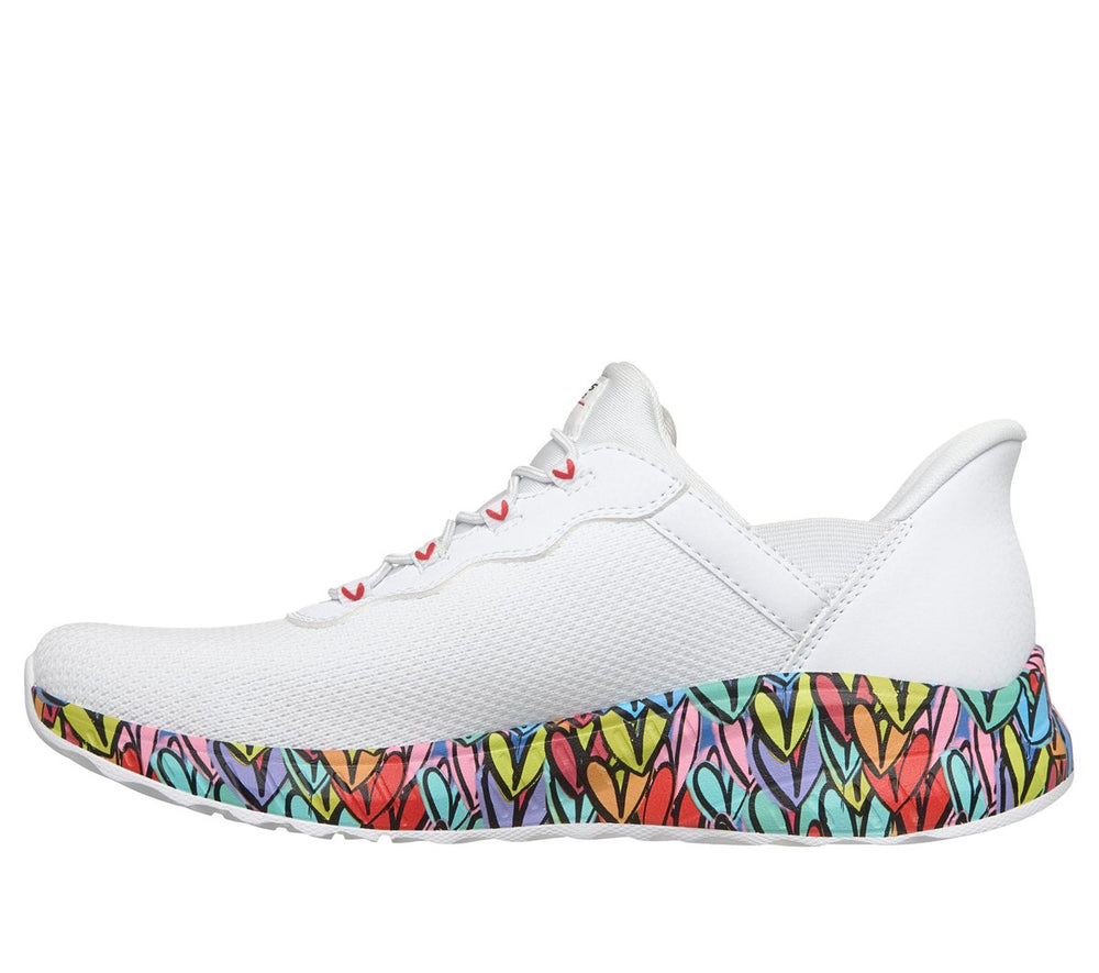 Skechers Slip-ins JGoldcrown: BOBS Sport Squad Chaos - Colorstride Motion - Women|New Arrivals