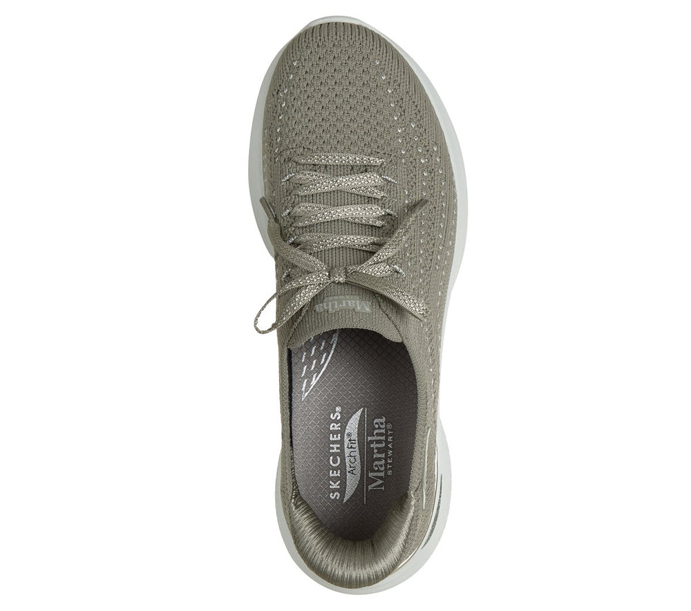 Skechers Slip-ins Martha Stewart: Arch Fit Ultra Flex 3.0 - Metallic Grace - Women