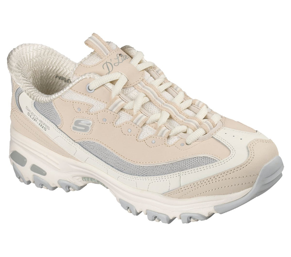 Skechers Slip-ins: D'Lites - Smooth Nostalgia - Women