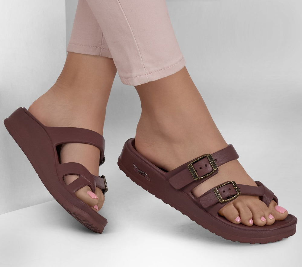 Skechers Foamies: Arch Fit Cali Breeze 2.0 - Poppy - Women