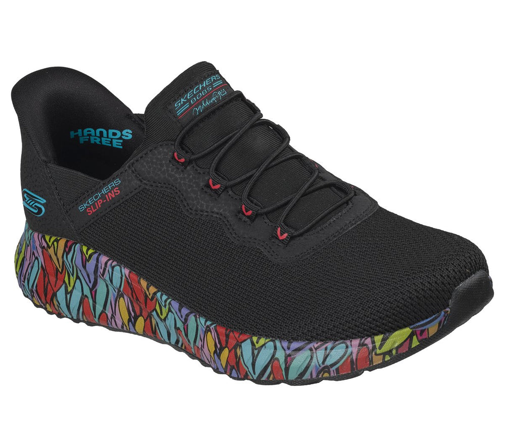 Skechers Slip-ins JGoldcrown: BOBS Sport Squad Chaos - Colorstride Motion - Women|New Arrivals
