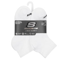 Skechers 6 Pack Core Quarter Medium Socks - Women|Clothing