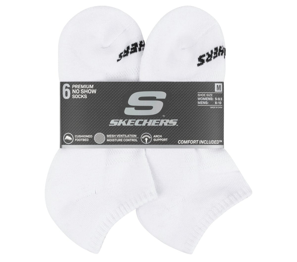 Skechers 6 Pack Core Low Cut Medium Socks - Women|Men|Clothing