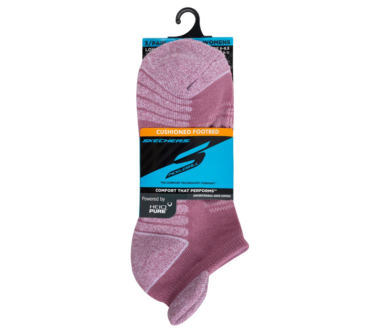 Skechers 3 Pack Women's Performance Pickleball Socks - Women|Clothing