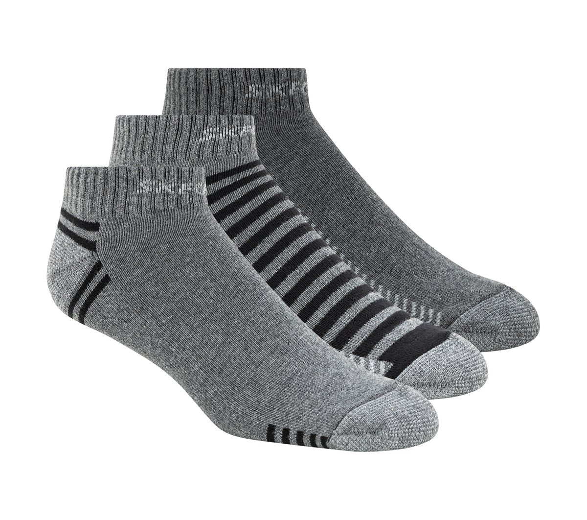 Skechers 3 Pack Low Cut Terry Trainer Work Socks - Women|Men|Clothing