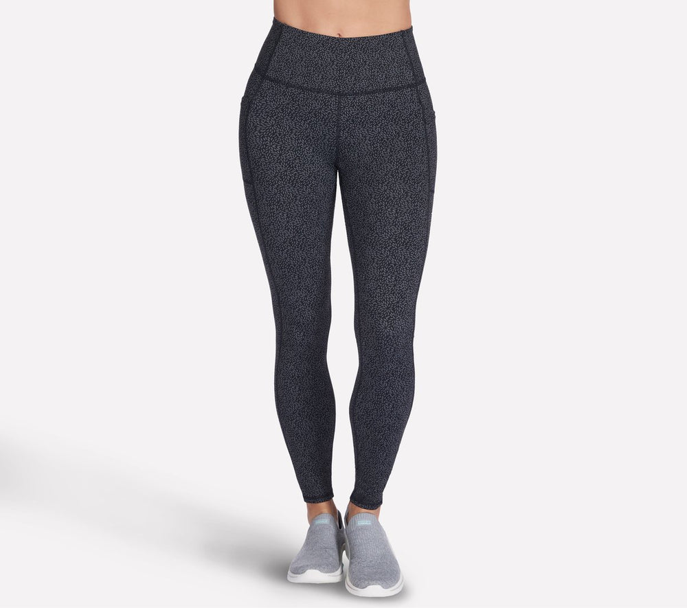Skechers GO WALK Full Length High-Waisted Daisies Legging - Women