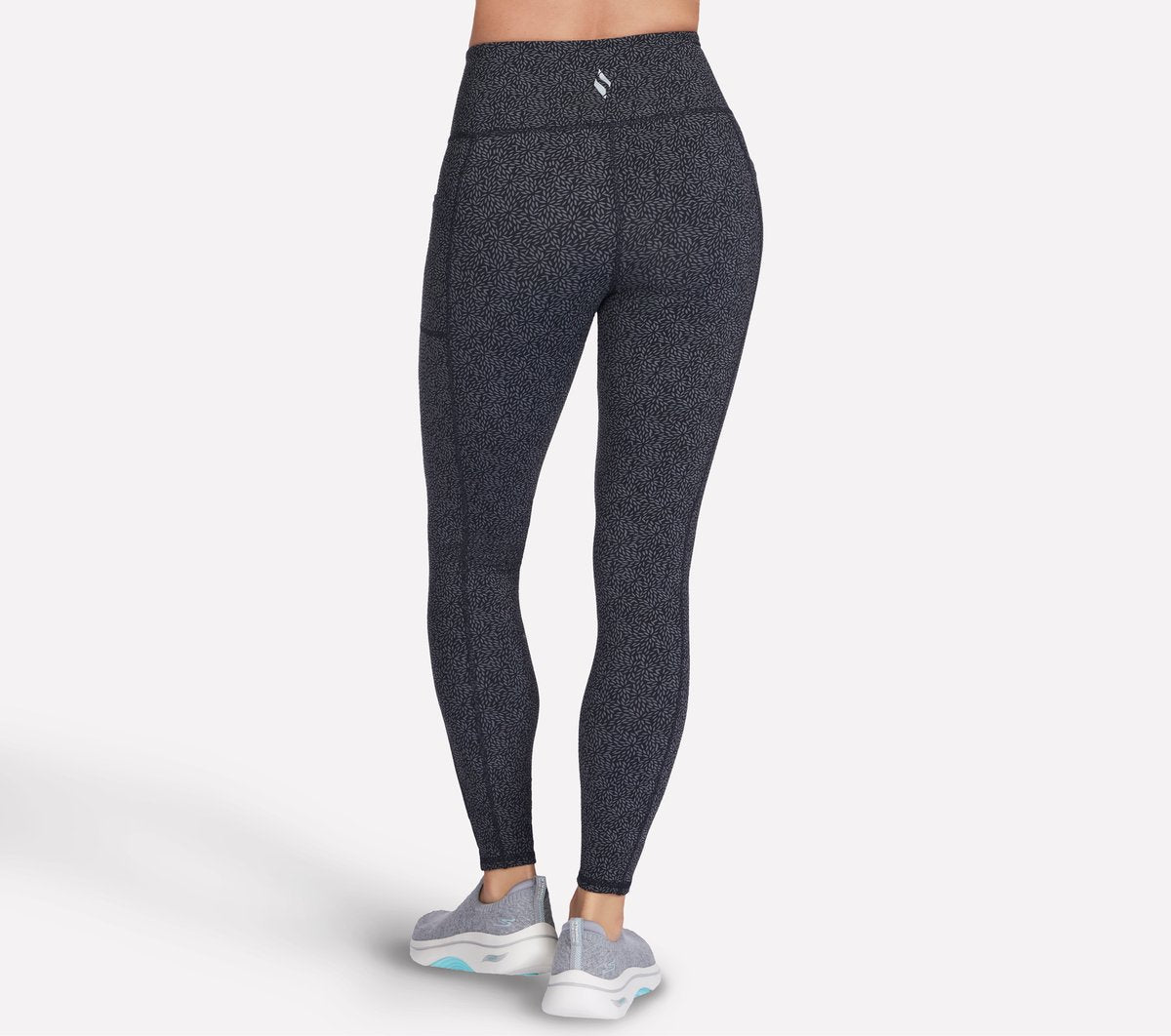 Skechers GO WALK Full Length High-Waisted Daisies Legging - Women