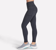 Skechers GO WALK Full Length High-Waisted Daisies Legging - Women
