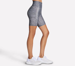 Skechers GO FLEX Printed High Waisted 8 Inch Bike Short - Women