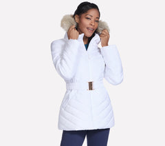 Skechers On-The-GO GO SHIELD Cozy Fit Belted Parka - Women