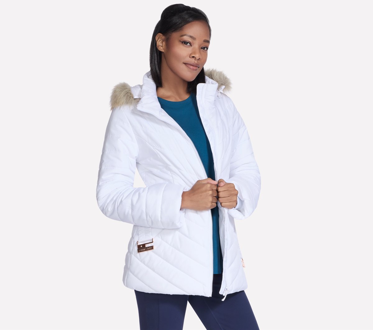 Skechers On-The-GO GO SHIELD Cozy Fit Belted Parka - Women