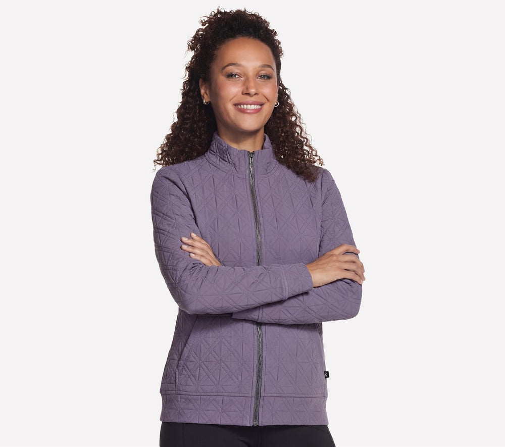 Skechers GO WALK Everywhere Cozy Fit Diamond Jacket - Women