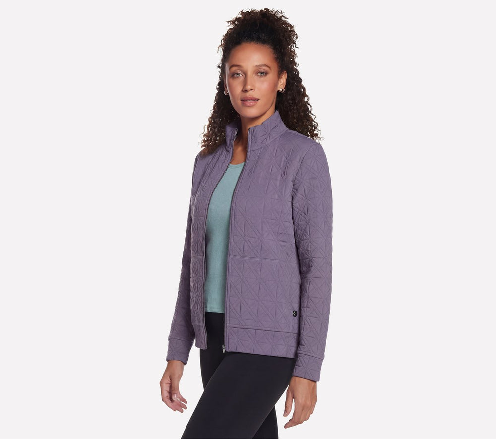 Skechers GO WALK Everywhere Cozy Fit Diamond Jacket - Women