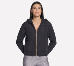 Skechers GO WALK Cozy Fit Diamond Jacket - Women