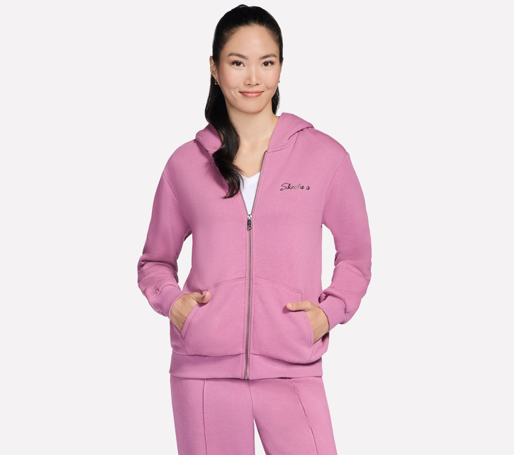 Skechers SKECH SWEATS Signature Full Zip Hoodie - Women
