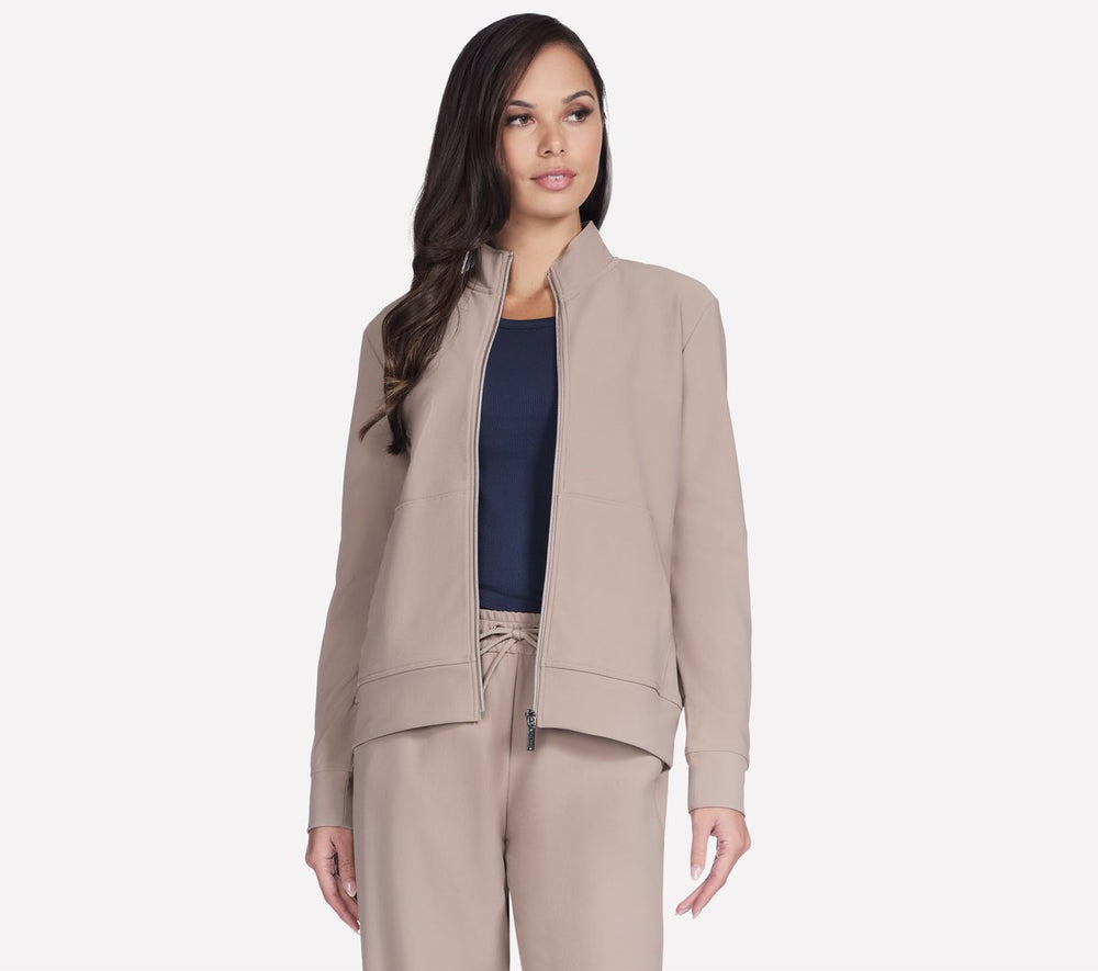 Skechers GO Luxe Rib Everyday Full Zip Jacket - Women