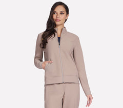 Skechers GO Luxe Rib Everyday Full Zip Jacket - Women