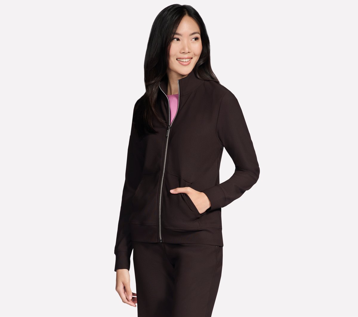 Skechers GO Luxe Rib Everyday Full Zip Jacket - Women