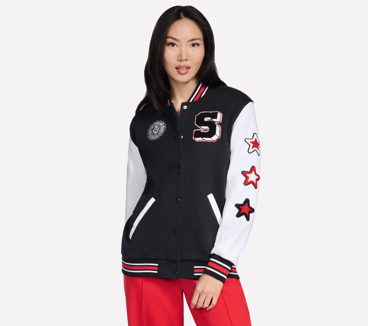 Skechers Classic Varsity Jacket - Women