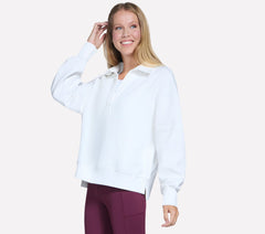 Skechers Downtown Cozy Fit Collared Long Sleeve - Women
