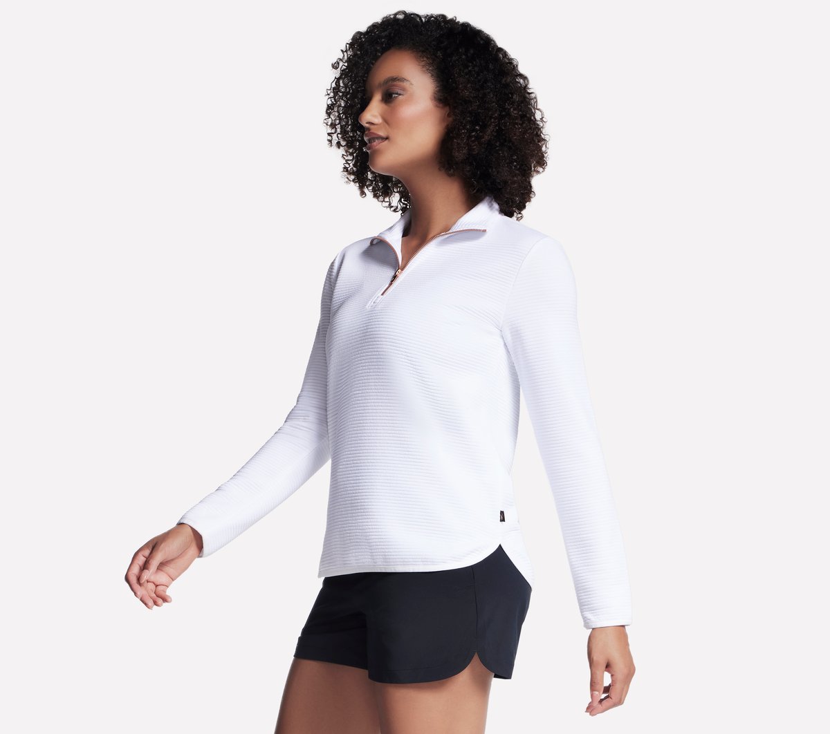 Skechers Soft Knit Ottoman 1/4 Zip - Women