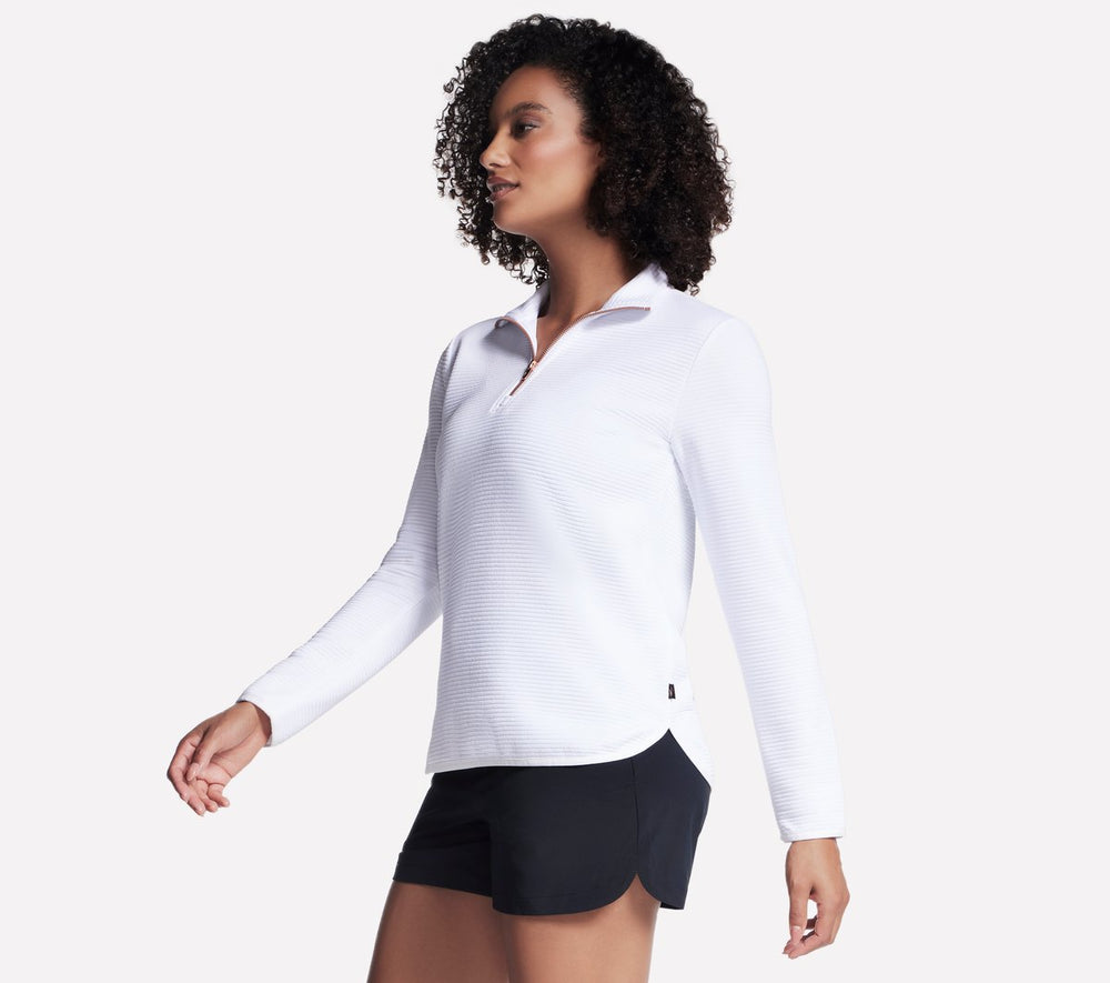 Skechers Soft Knit Ottoman 1/4 Zip - Women